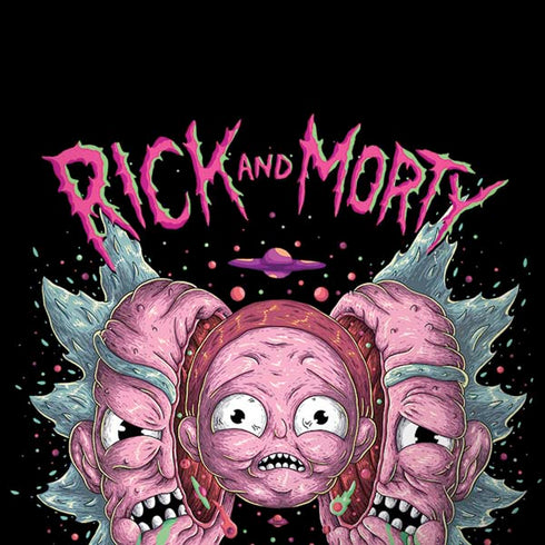 Adult Swim Rick and Morty Split Head Rick Moto G6 Skin