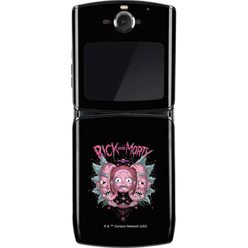 Adult Swim Rick and Morty Split Head Rick Motorola RAZR Skin