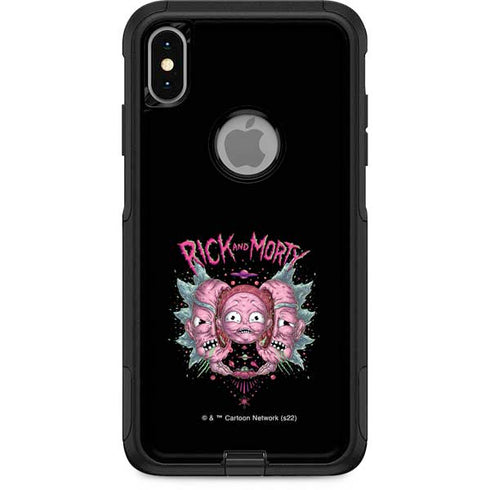 Adult Swim Rick and Morty Split Head Rick Otterbox Commuter iPhone Skin