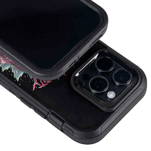 Adult Swim Rick and Morty Split Head Rick Otterbox Defender iPhone Skin
