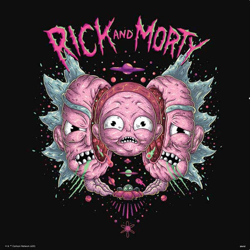 Adult Swim Rick and Morty Split Head Rick PS4 Slim Skin