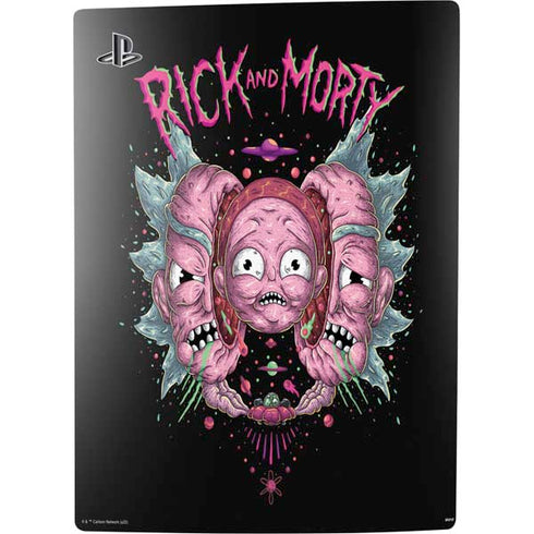 Adult Swim Rick and Morty Split Head Rick PS5 Bundle Skin