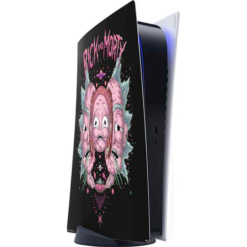 Adult Swim Rick and Morty Split Head Rick PS5 Digital Edition Console Skin