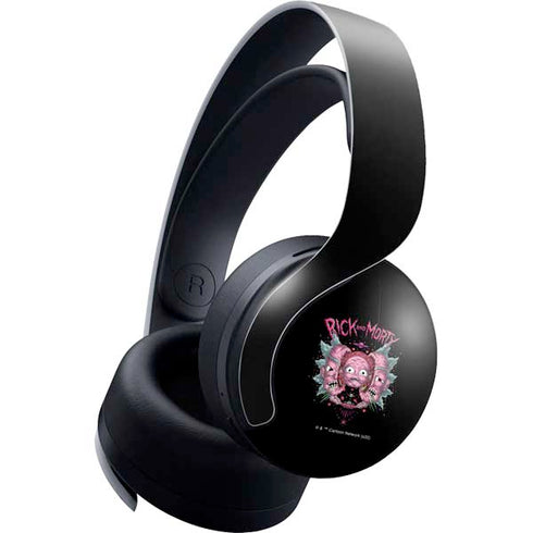 Adult Swim Rick and Morty Split Head Rick PULSE 3D Wireless Headset for PS5 Skin