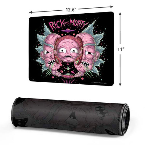 Adult Swim Rick and Morty Split Head Rick Gaming Mouse Pad