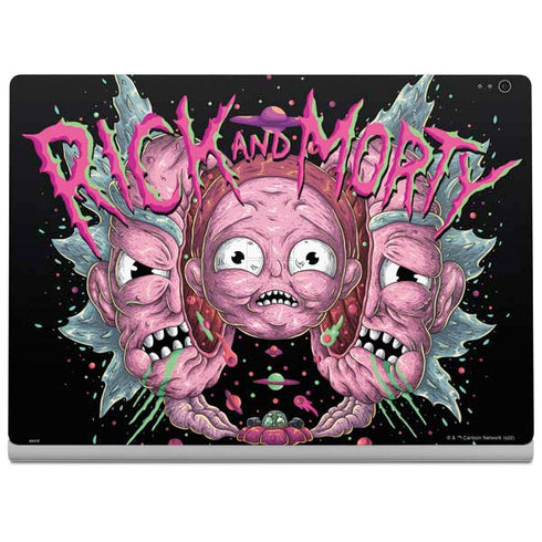 Adult Swim Rick and Morty Split Head Rick Surface Book 2 13.5in Skin