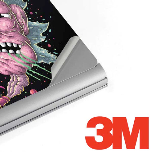 Adult Swim Rick and Morty Split Head Rick Surface Book 2 13.5in Skin