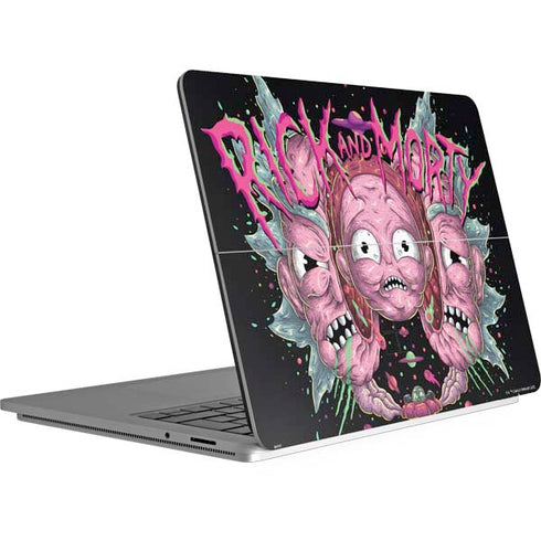 Adult Swim Rick and Morty Split Head Rick Surface Laptop Studio Skin