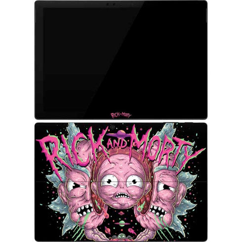 Adult Swim Rick and Morty Split Head Rick Surface Pro 7 Skin