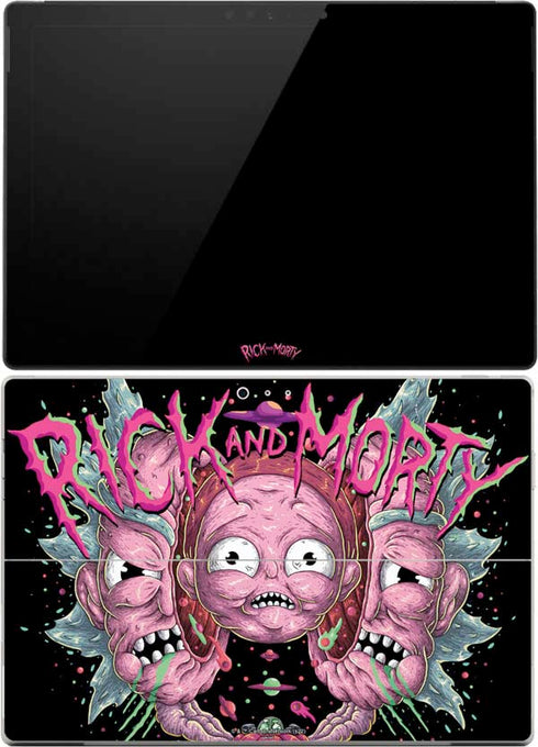 Adult Swim Rick and Morty Split Head Rick Surface Pro (2017) Skin