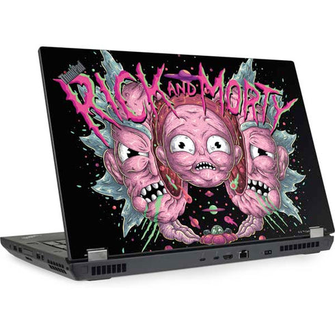 Adult Swim Rick and Morty Split Head Rick Lenovo ThinkPad Skin