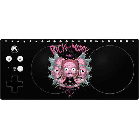 Adult Swim Rick and Morty Split Head Rick Xbox Adaptive Controller Skin