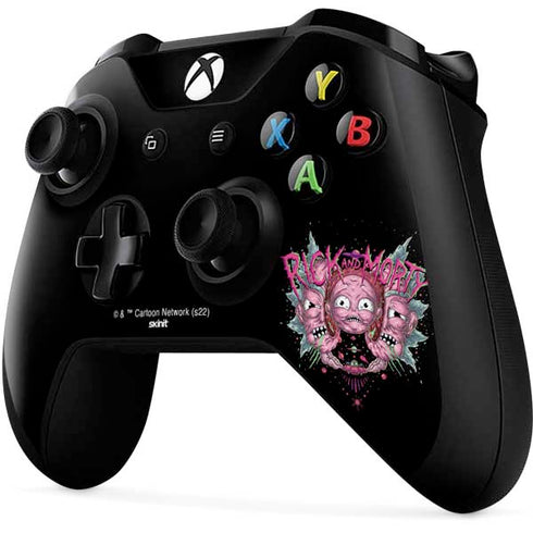 Adult Swim Rick and Morty Split Head Rick Xbox One X Controller Skin