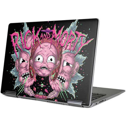 Adult Swim Rick and Morty Split Head Rick Yoga 710 14in Skin