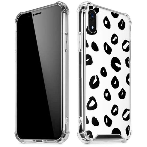 Spotted iPhone XR Clear Case