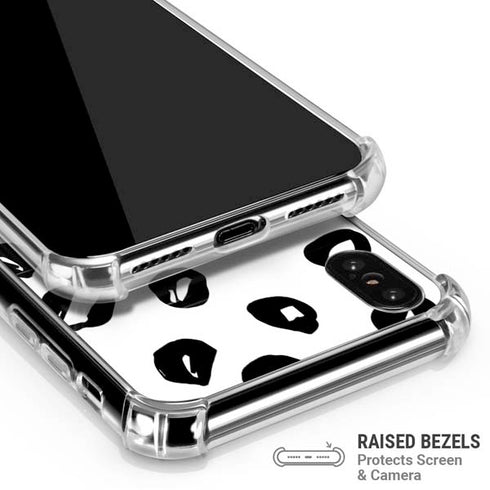 Spotted iPhone XS Max Clear Case