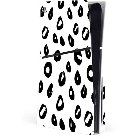 Spotted PS5 Slim Disk Console Skin
