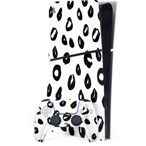 Spotted PS5 Slim Digital Edition Console Skin