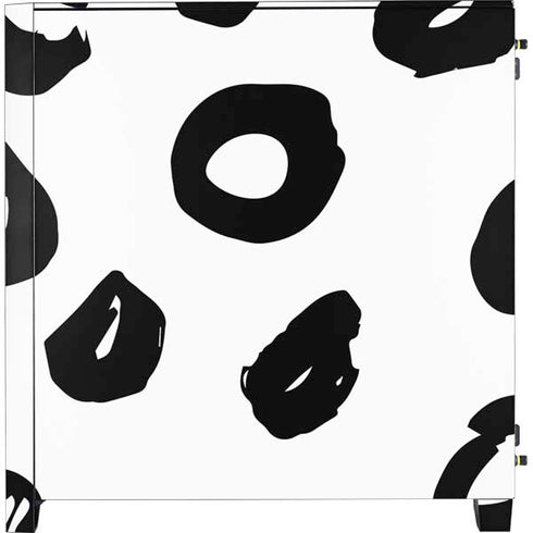 Spotted Animal Print Corsair 4000D Tempered Glass Mid-Tower ATX Case Skin