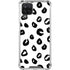 Spotted Animal Print Galaxy A12 Clear Case
