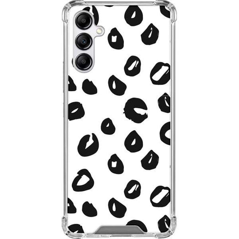Spotted Animal Print Galaxy A14 5G Clear Case