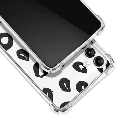 Spotted Animal Print Galaxy A14 5G Clear Case