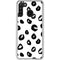 Spotted Animal Print Galaxy A21 Clear Case