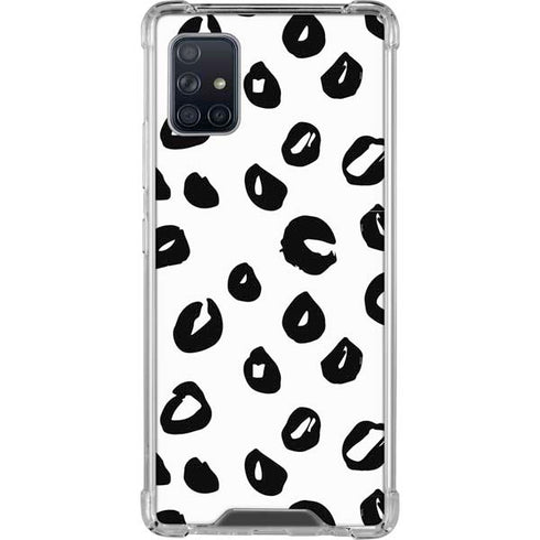 Spotted Animal Print Galaxy A51 5G Clear Case