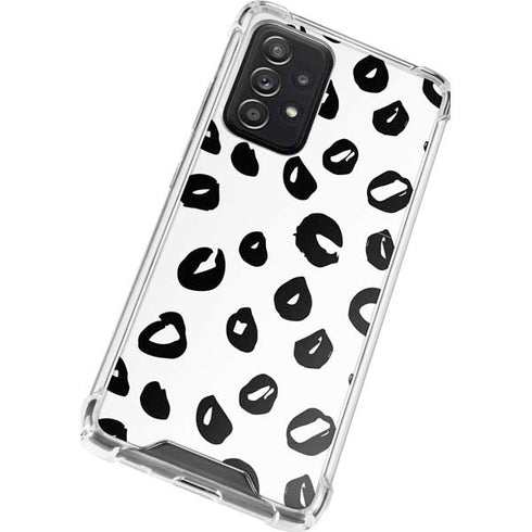Spotted Animal Print Galaxy A52 5G Clear Case