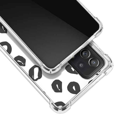 Spotted Animal Print Galaxy A52 5G Clear Case
