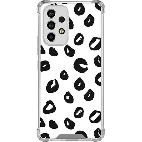 Spotted Animal Print Galaxy A53 5G Clear Case