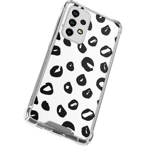 Spotted Animal Print Galaxy A53 5G Clear Case
