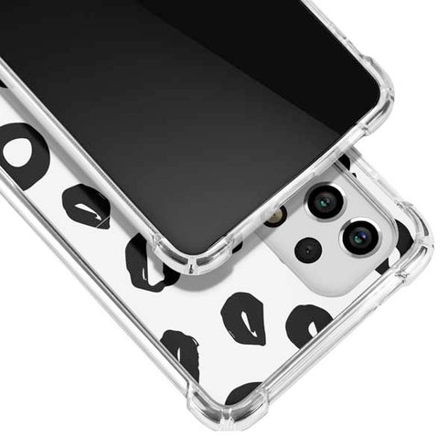 Spotted Animal Print Galaxy A53 5G Clear Case