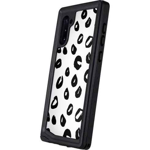 Spotted Animal Print Galaxy Note 10 Waterproof Case