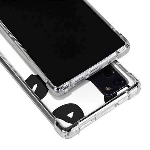 Spotted Animal Print Galaxy Note20 5G Clear Case