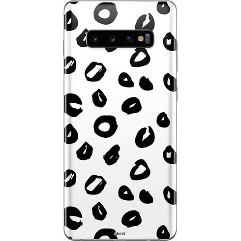 Spotted Animal Print Galaxy S10 Plus Skin