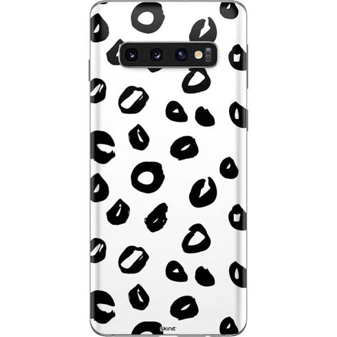 Spotted Animal Print Galaxy S10 Skin