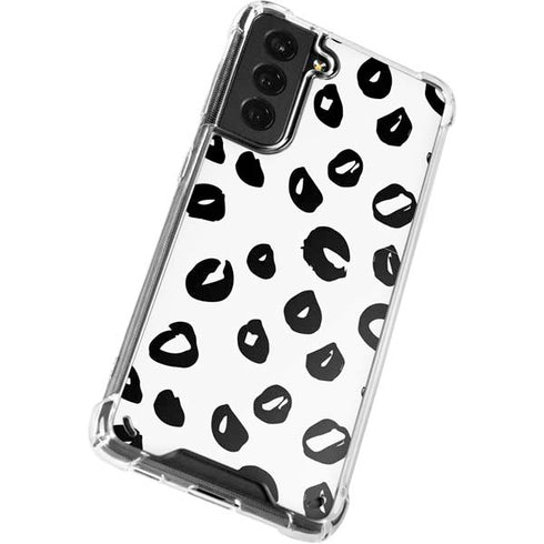 Spotted Animal Print Galaxy S21 5G Clear Case
