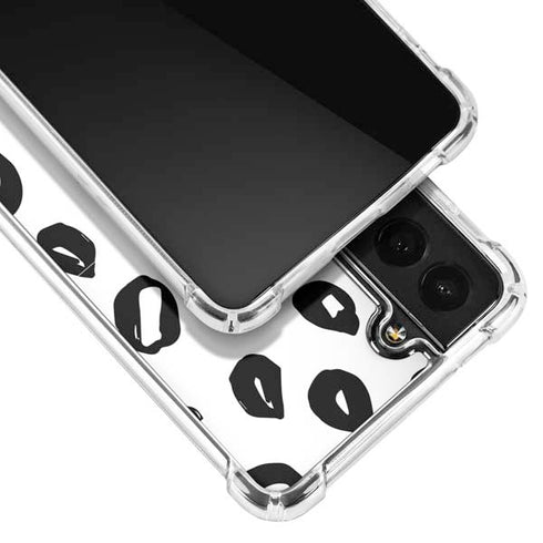 Spotted Animal Print Galaxy S21 FE Clear Case