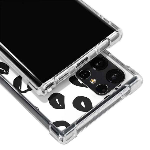 Spotted Animal Print Galaxy S22 Ultra Clear Case