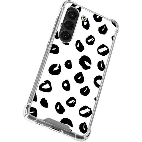 Spotted Animal Print Galaxy S23 Clear Case