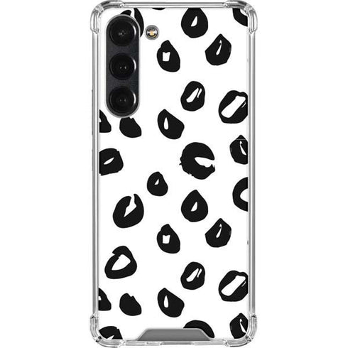 Spotted Animal Print Galaxy S23 Plus Clear Case