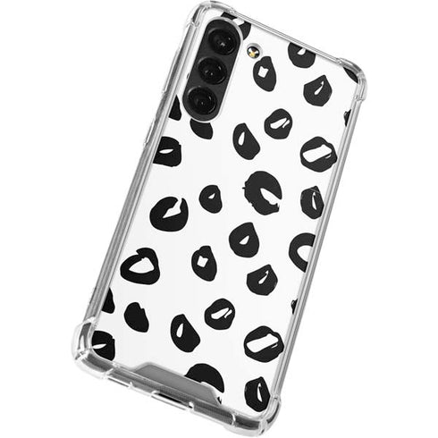 Spotted Animal Print Galaxy S23 Plus Clear Case