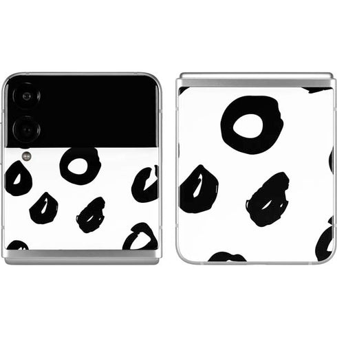 Spotted Animal Print Galaxy Z Flip4 5G Skin