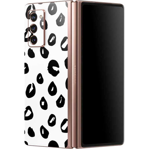 Spotted Animal Print Galaxy Z Fold2 5G Skin