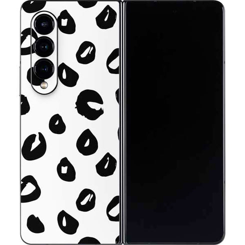 Spotted Animal Print Galaxy Z Fold4 5G Skin
