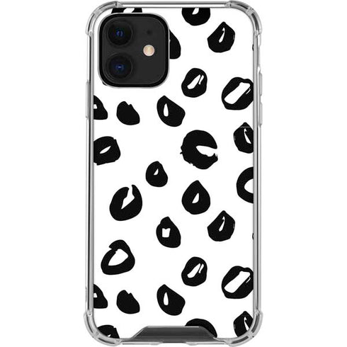 Spotted Animal Print iPhone 12 Mini Clear Case