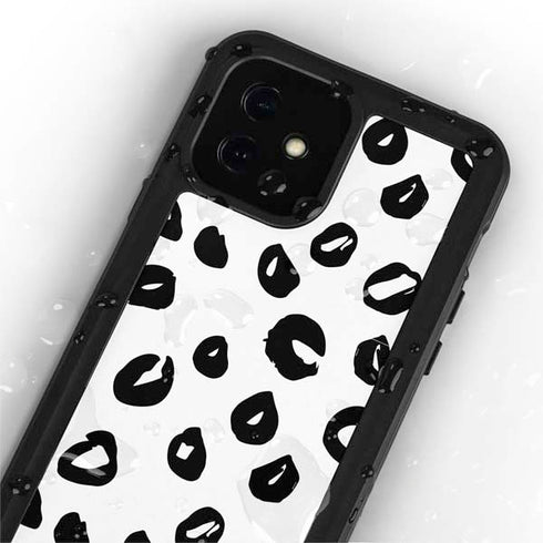 Spotted Animal Print iPhone 12 Mini Waterproof Case