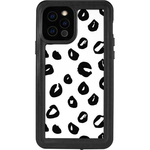 Spotted Animal Print iPhone 12 Pro Waterproof Case