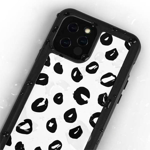 Spotted Animal Print iPhone 12 Pro Waterproof Case